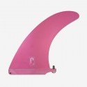 JUST - 9.0" LONGBOARD SINGLE FIN - PINK TINT FIBERGLASS