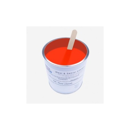 Pigmento per resine Arancione Fluo 50 gr