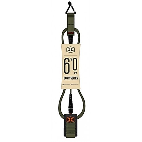 Hurricane leash - 6Ft x 6mm Comp - Army Green