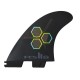 FCS II CI UPRIGHT TRI FINS PC- Medium Black