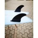 Twin fin glass flex Black- Futures system 