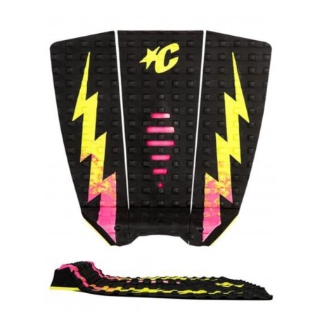 CREATURES - mick eugene fanning lite: black pink fade lime