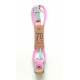 Hurricane leash- BIG WAVE 7Ft x 7mm - Pink