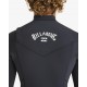 BILLABONG - 4x3 -TG MS - 4/3mm- Absolute Natural - front zip- Black